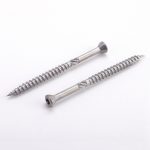 Vite per legno a testa piatta Torx